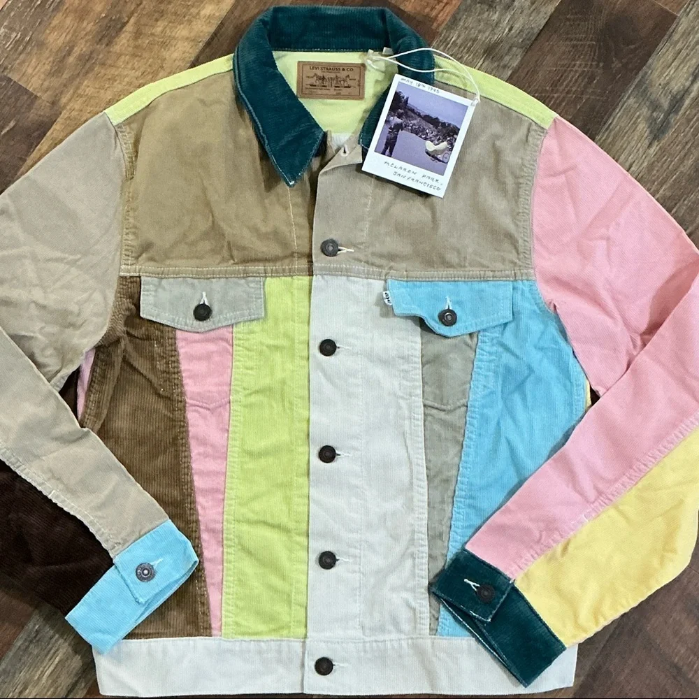 Levi's Vintage Clothing LVC Soapbox Corduroy Trucker Jacket NWT - Rare/Limited - Picture 4 of 10